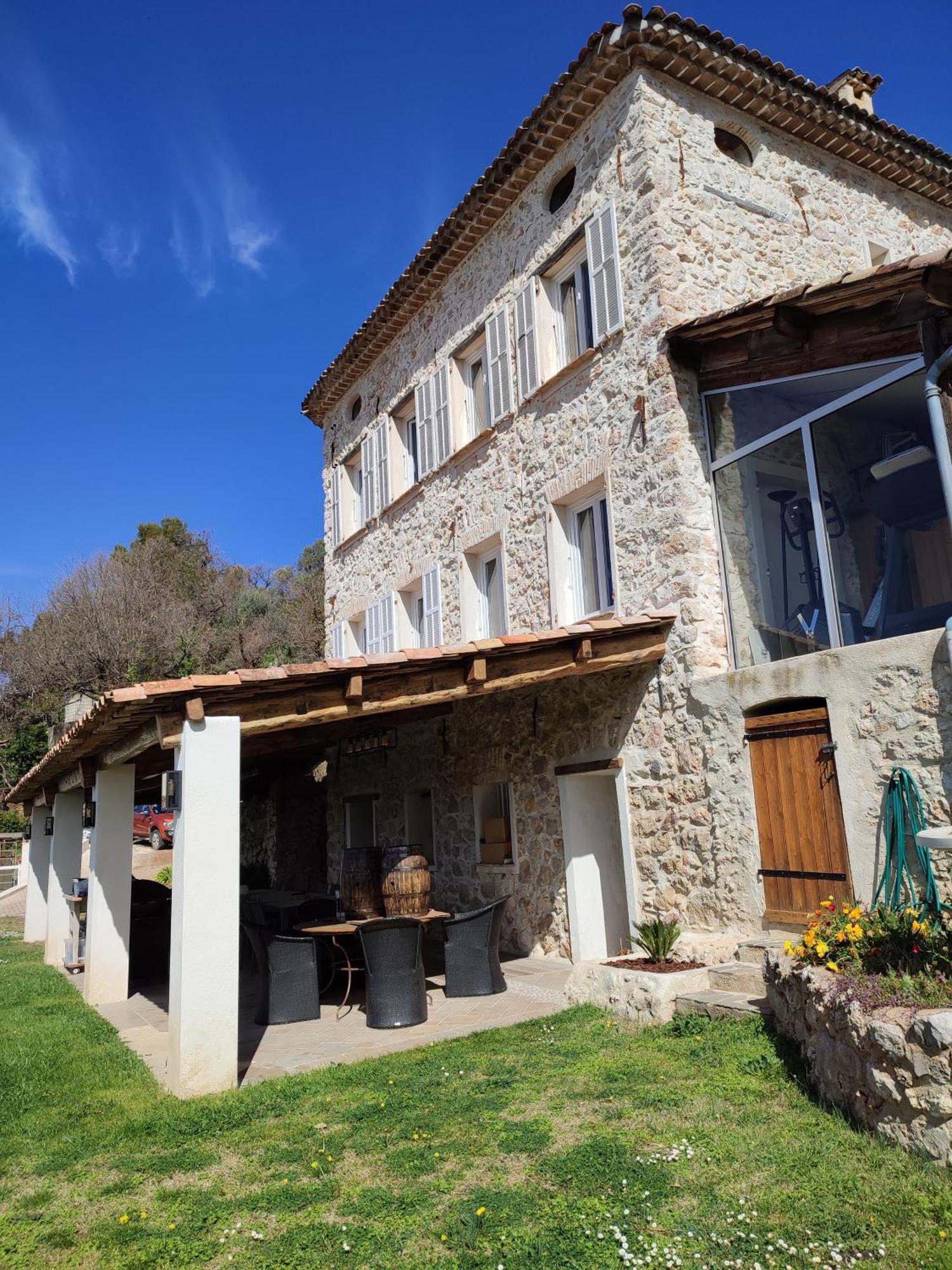 La Bastide, Chambre D'Hotes Bed & Breakfast Castagniers ภายนอก รูปภาพ